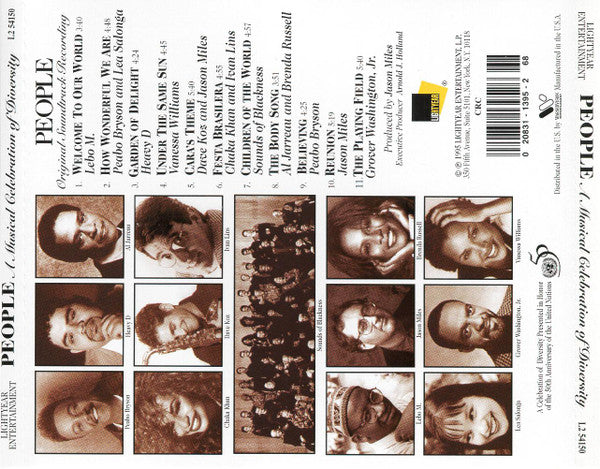 Various : People: A Musical Celebration Of Diversity (CD, Album, Club)