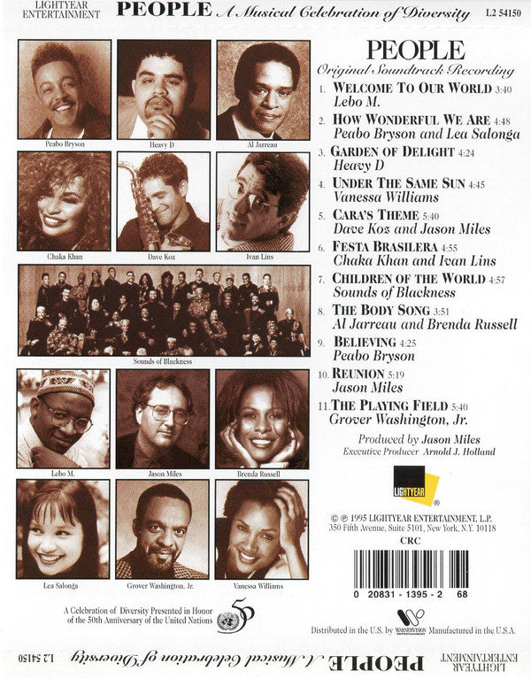 Various : People: A Musical Celebration Of Diversity (CD, Album, Club)