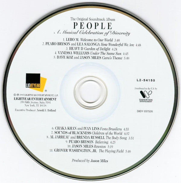 Various : People: A Musical Celebration Of Diversity (CD, Album, Club)