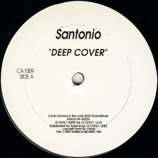 Santonio Echols : Deep Cover (12")