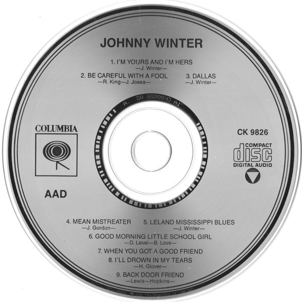 Johnny Winter : Johnny Winter (CD, Album, RE)