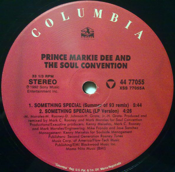 Prince Markie Dee & Soul Convention : Something Special (12")