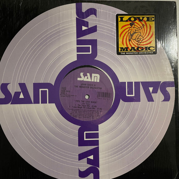 John Davis & The Monster Orchestra : Feel The Love Magic (12")