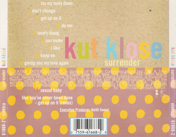 Kut Klose : Surrender (CD, Album)