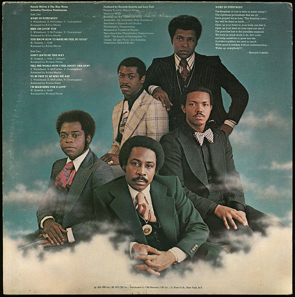 Harold Melvin And The Blue Notes : Wake Up Everybody (LP, Album, Ter)