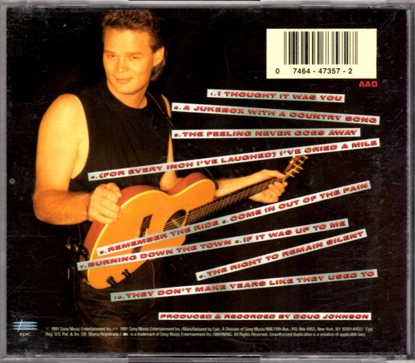 Doug Stone : I Thought It Was You (CD, Album)