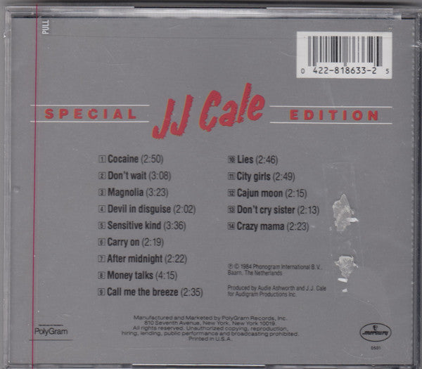 J.J. Cale : Special Edition (CD, Comp, RP)