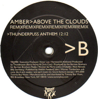 Amber : Above The Clouds (Remix) (12")