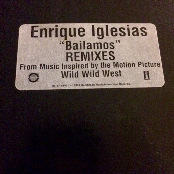 Enrique Iglesias : Bailamos (Remixes) (12", Promo)