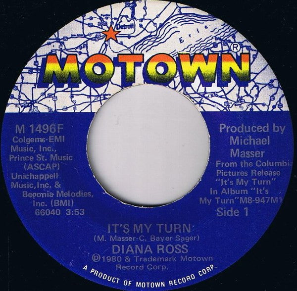 Diana Ross : It's My Turn (7")