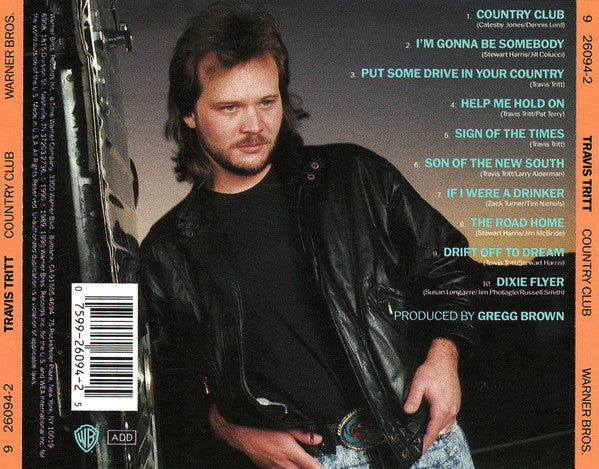 Travis Tritt : Country Club (CD, Album)