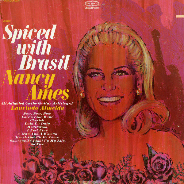Nancy Ames : Spiced With Brasil (LP, Album)