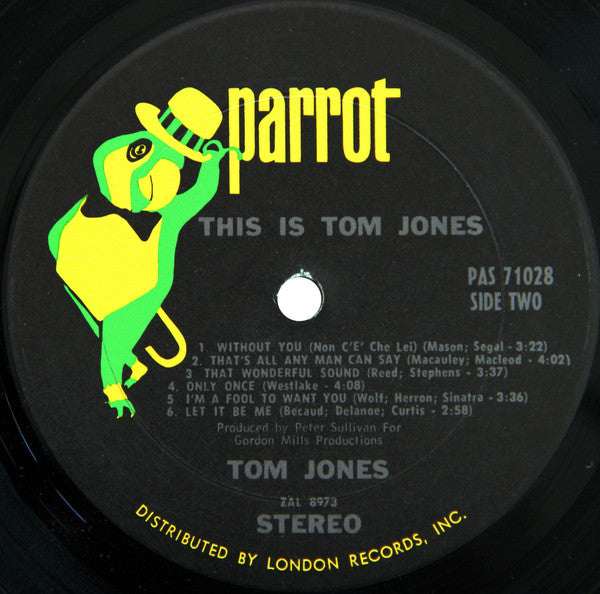 Tom Jones : This Is Tom Jones (LP, Album)