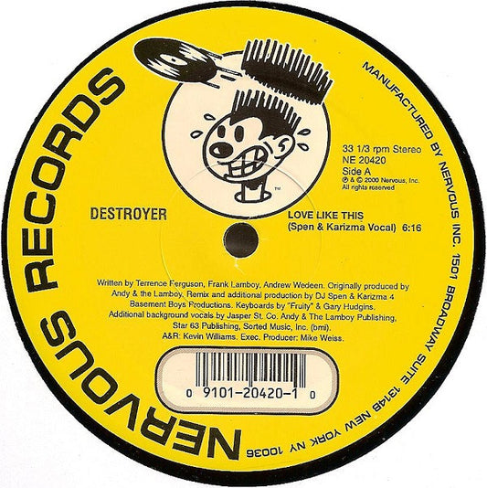 Destroyer (2) : Love Like This (12")