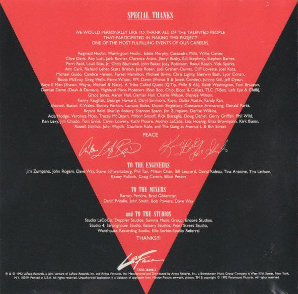 Various : Boomerang (Original Soundtrack Album) (CD, Album, Comp)