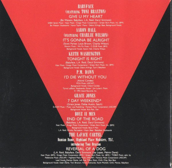 Various : Boomerang (Original Soundtrack Album) (CD, Album, Comp)