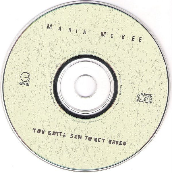 Maria McKee : You Gotta Sin To Get Saved (CD, Album)