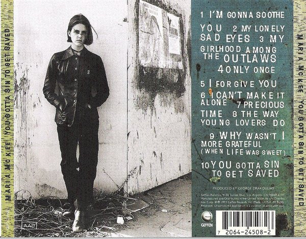 Maria McKee : You Gotta Sin To Get Saved (CD, Album)