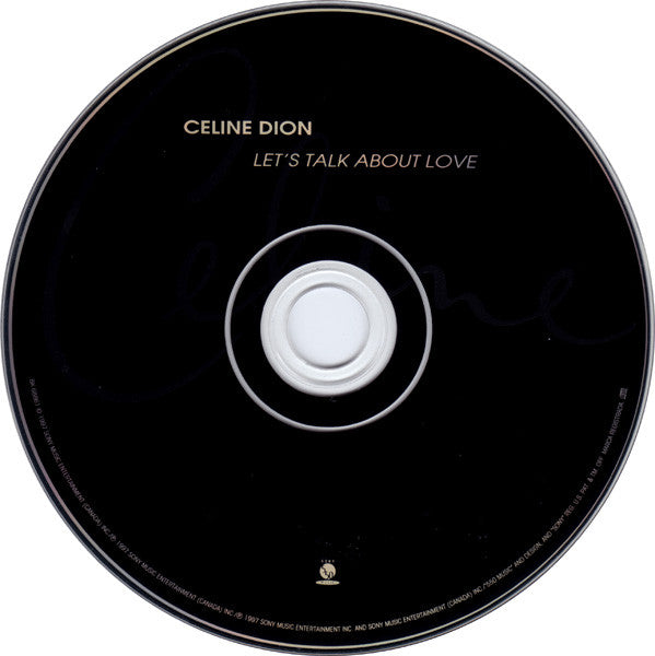 Céline Dion : Let's Talk About Love (CD, Album, Enh)