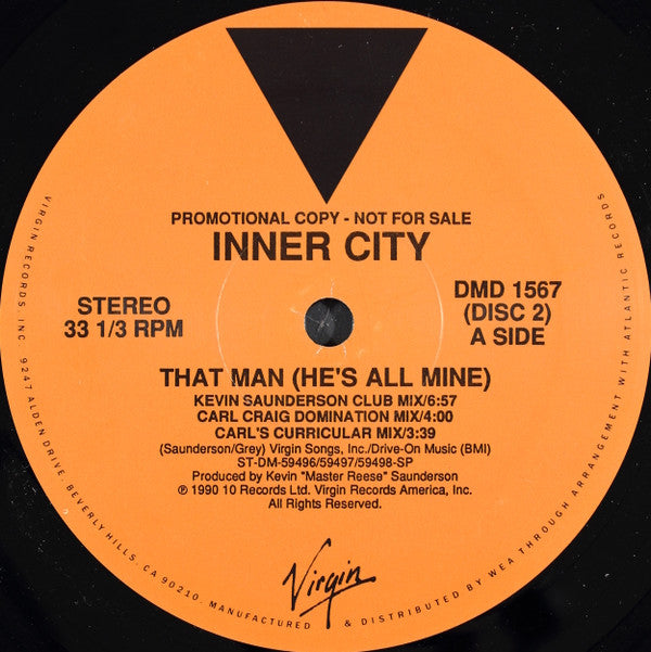 Inner City : That Man (He's All Mine) (2x12", Promo)
