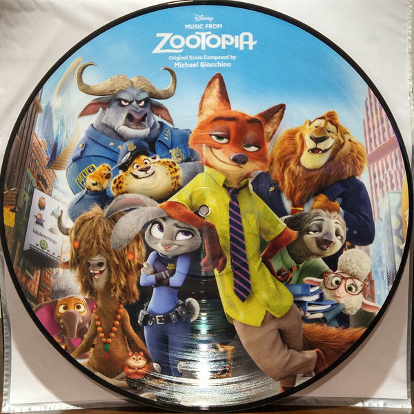 Michael Giacchino : Music From Zootopia (Original Score) (LP, Pic)