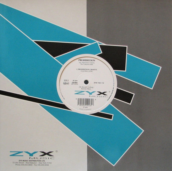 Prohibition : Prohibition Groove (12")