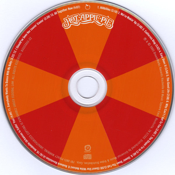 Hot Apple Pie : Hot Apple Pie (CD, Album)