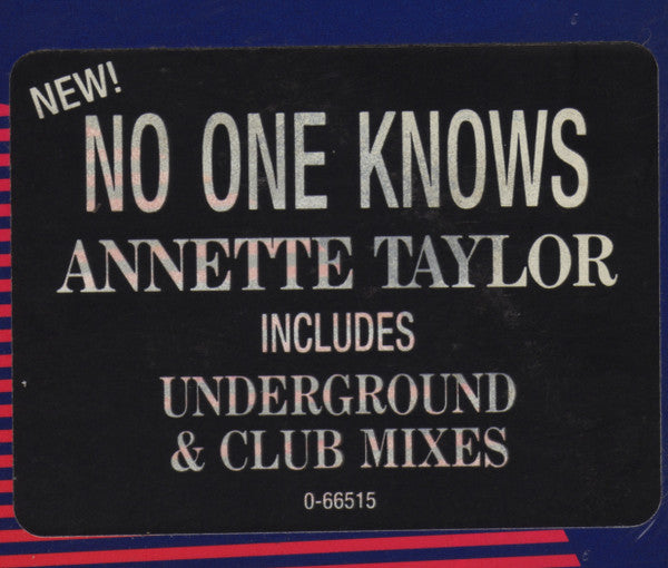 Annette Taylor : No One Knows (12")