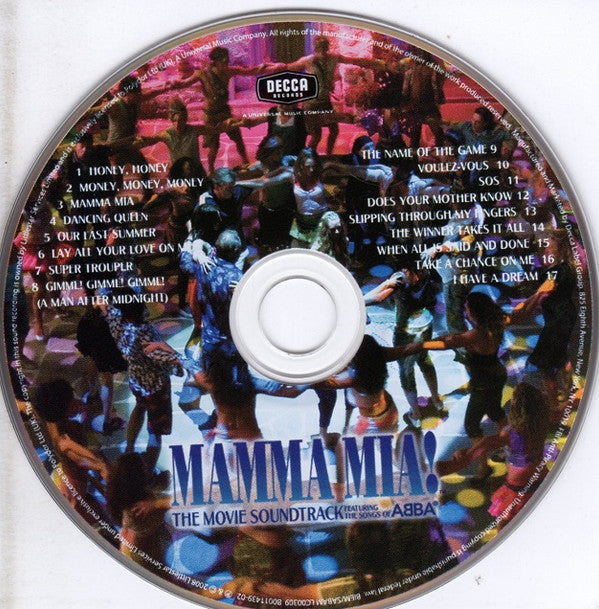 Various : Mamma Mia! (The Movie Soundtrack Featuring The Songs Of ABBA) (CD, Album)