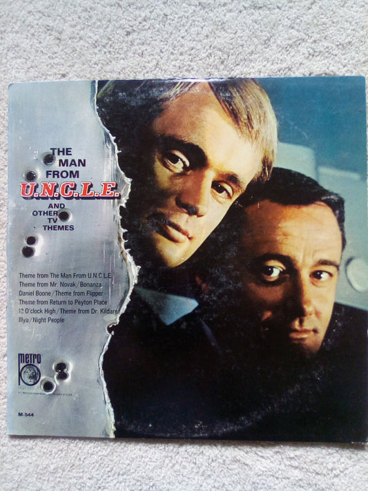 Various : The Man From U.N.C.L.E And Other TV Themes (LP, Album, Mono)