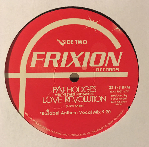 Pat Hodges With The Sweet Inspirations : Love Revolution (2x12")