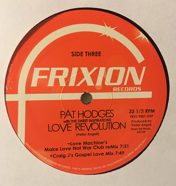Pat Hodges With The Sweet Inspirations : Love Revolution (2x12")