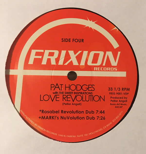 Pat Hodges With The Sweet Inspirations : Love Revolution (2x12")