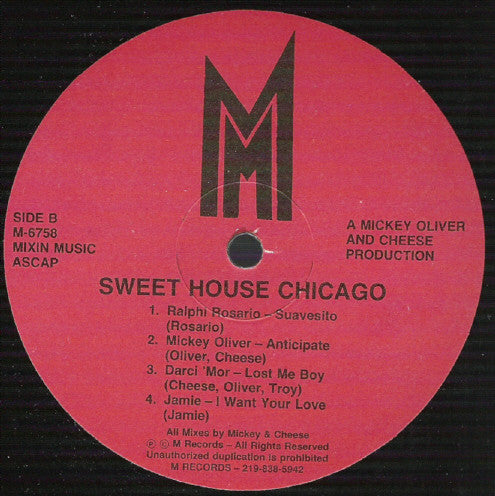 Various : Sweet House Chicago (LP, Comp)