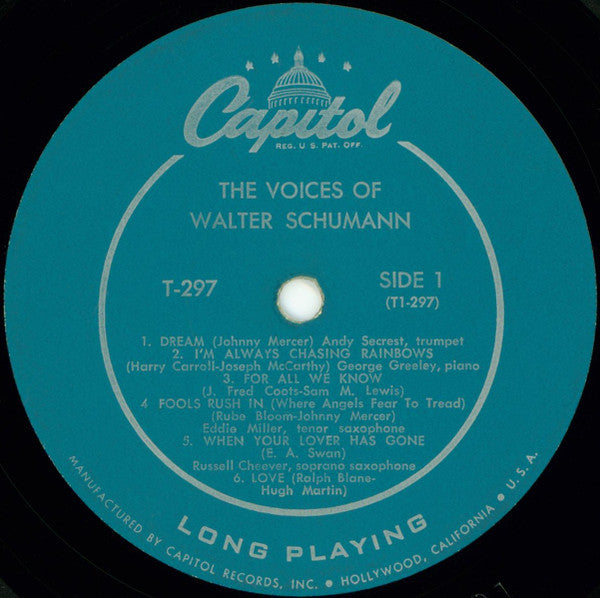 The Voices Of Walter Schumann : The Voices Of Walter Schumann (LP)