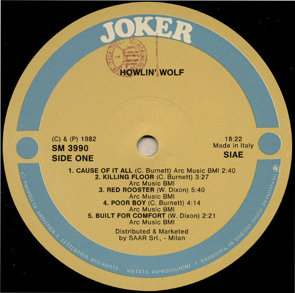 Howlin' Wolf : Red Rooster (LP)