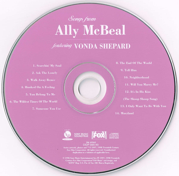 Vonda Shepard : Songs From Ally McBeal (CD, Album)