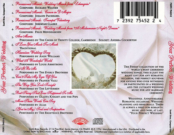 Various : Your Perfect Wedding (CD, Comp)