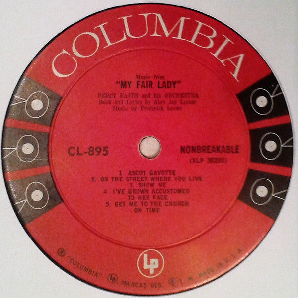 Percy Faith & His Orchestra : Music From "My Fair Lady" (LP, Album)