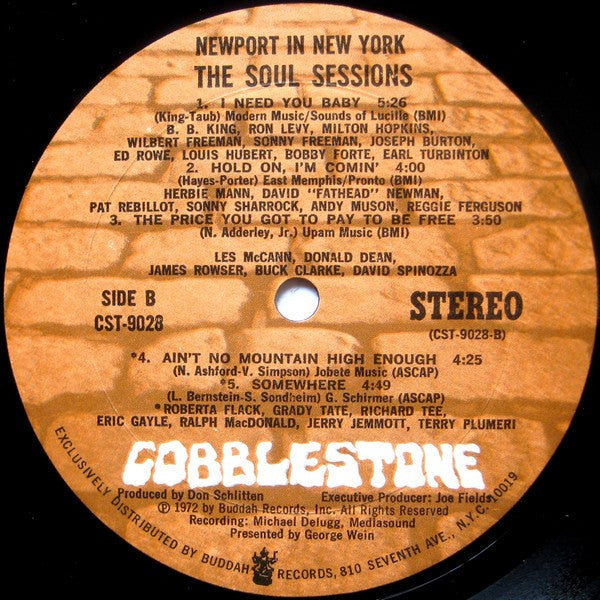 Various : Newport In New York '72 - The Soul Sessions, Vol. 6 (LP, Album, Son)