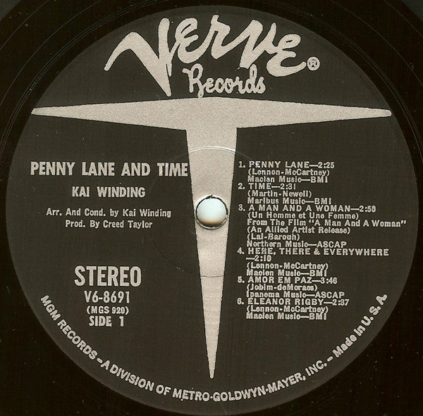 Kai Winding : Penny Lane & Time (LP, Album)