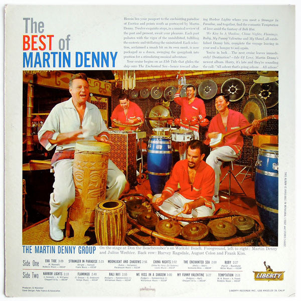 Martin Denny : The Best Of Martin Denny (LP, Comp)