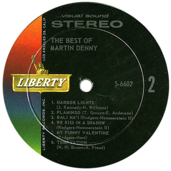 Martin Denny : The Best Of Martin Denny (LP, Comp)