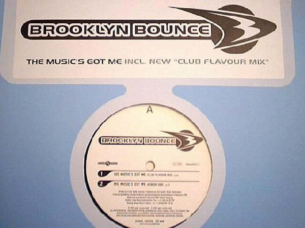 Brooklyn Bounce : The Music's Got Me (12", Blu)