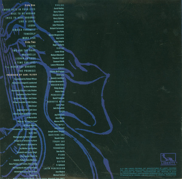 Earl Klugh : Late Night Guitar (LP, Album)