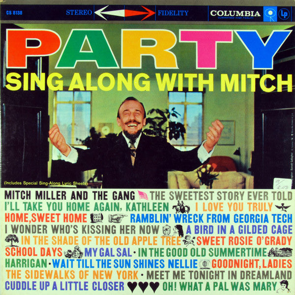 Mitch Miller And The Gang : Party Sing Along With Mitch (LP)