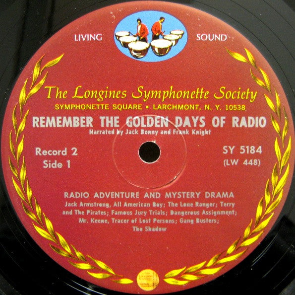 Jack Benny And Frank Knight : Remember The Golden Days Of Radio Volume 2 (LP)
