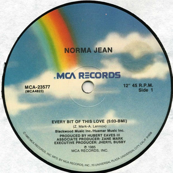 Norma Jean Wright : Every Bit Of This Love (12")