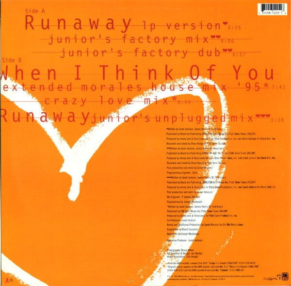 Janet Jackson : Runaway (12")
