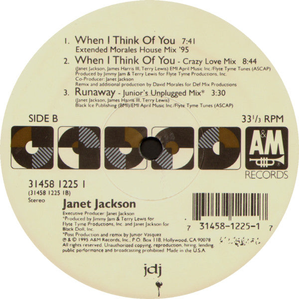 Janet Jackson : Runaway (12")